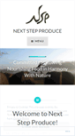 Mobile Screenshot of nextstepproduce.com